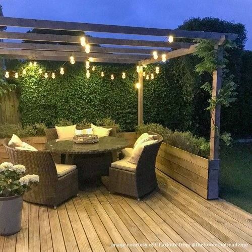 Festoon Lights -   13 garden design Lighting beautiful ideas