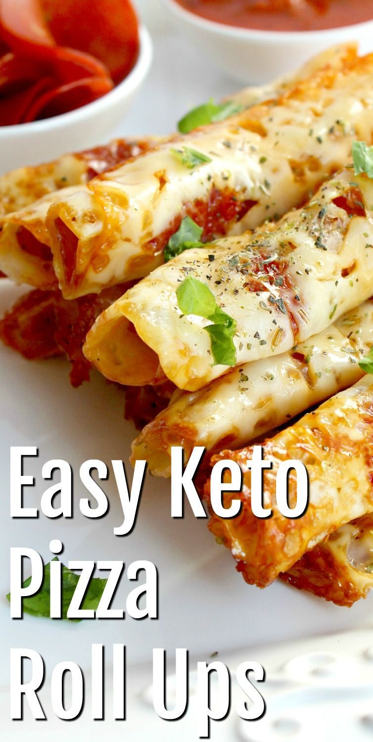 Easy Keto Pizza Roll Ups -   14 diet Recipes snacks ideas