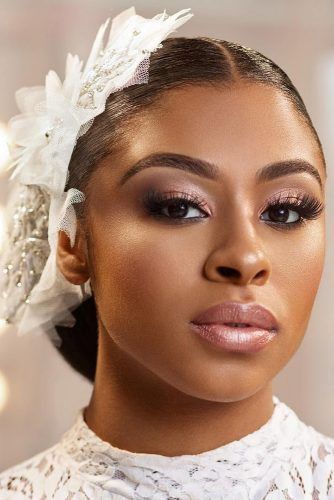 30 Black Bride Makeup Ideas -   15 makeup Gold brides ideas