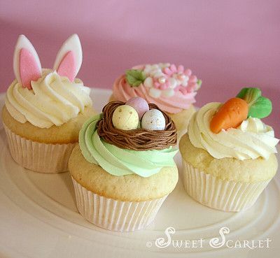 Easter Cupcakes -   17 cup cake Easter ideas