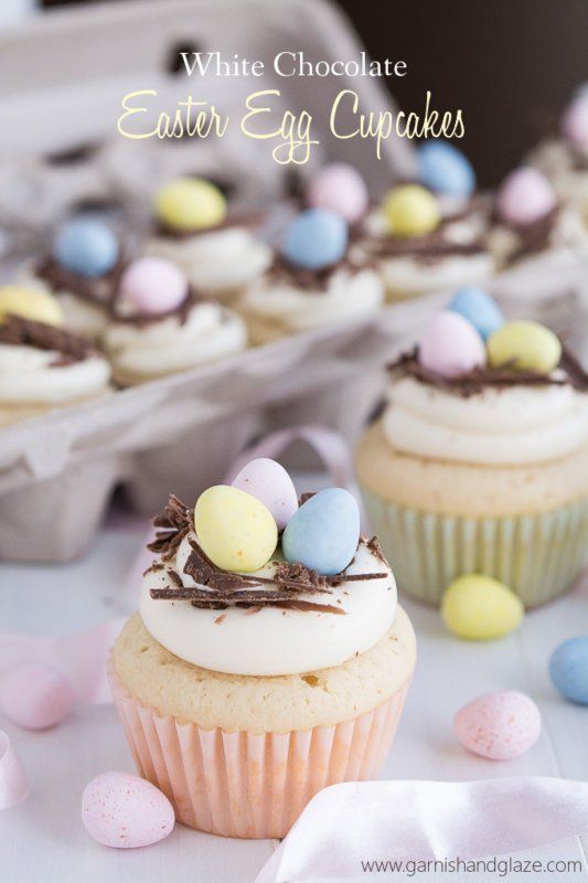 12 of the Most Adorable Easter Cupcake Recipes Ideas -   17 cup cake Easter ideas