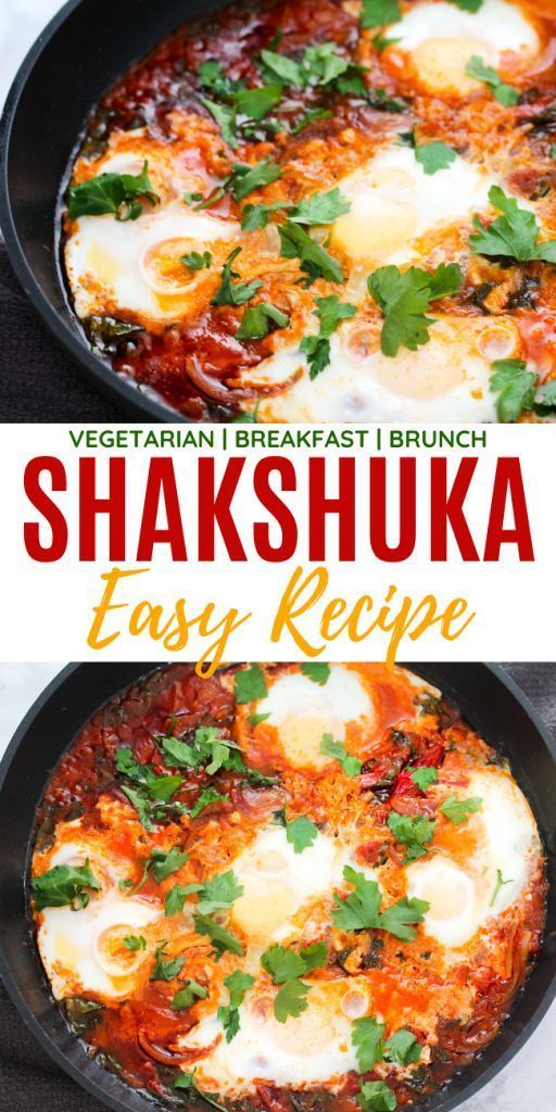 Shakshuka: The Origin and an Easy, Healthy Recipe -   17 healthy recipes Quick brunch food ideas