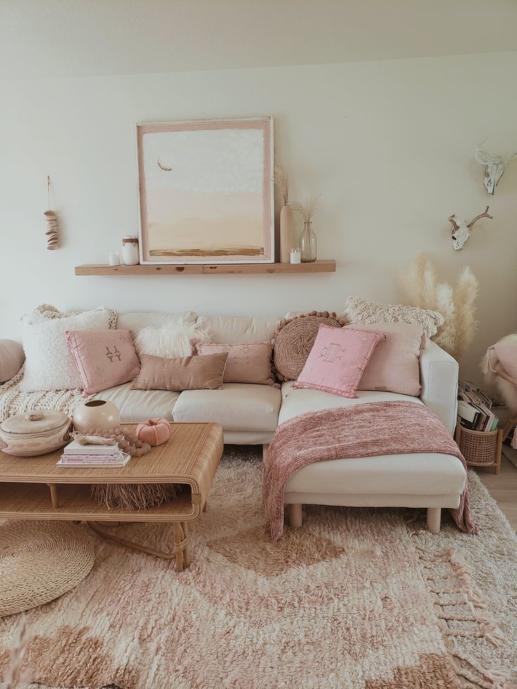 Love+Grey -   17 living room decor Pink ideas
