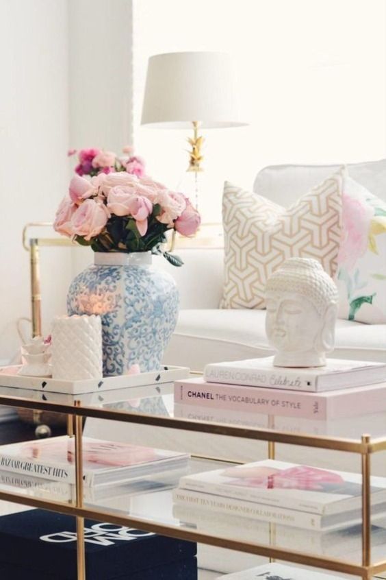 Elegant Decorating Ideas -   17 living room decor Pink ideas