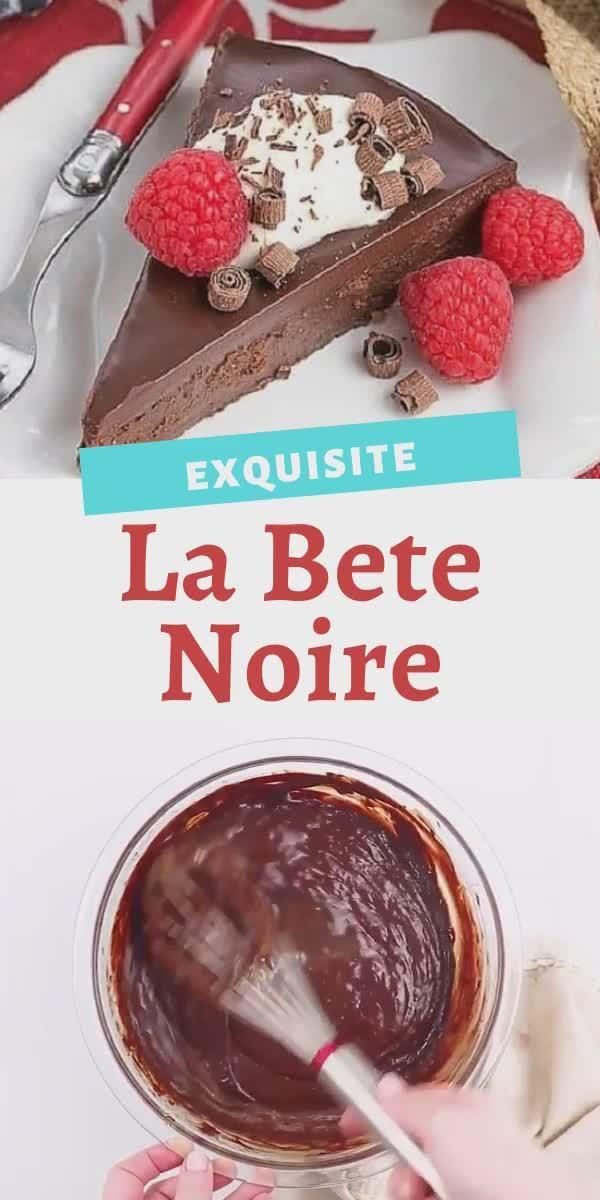 La Bete Noire -   18 chocolate cake Aesthetic ideas