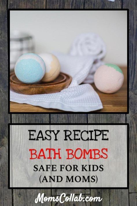 DIY Bath Bombs For Kids (and Moms) in Five Easy Steps -   18 diy projects For Mom kids ideas