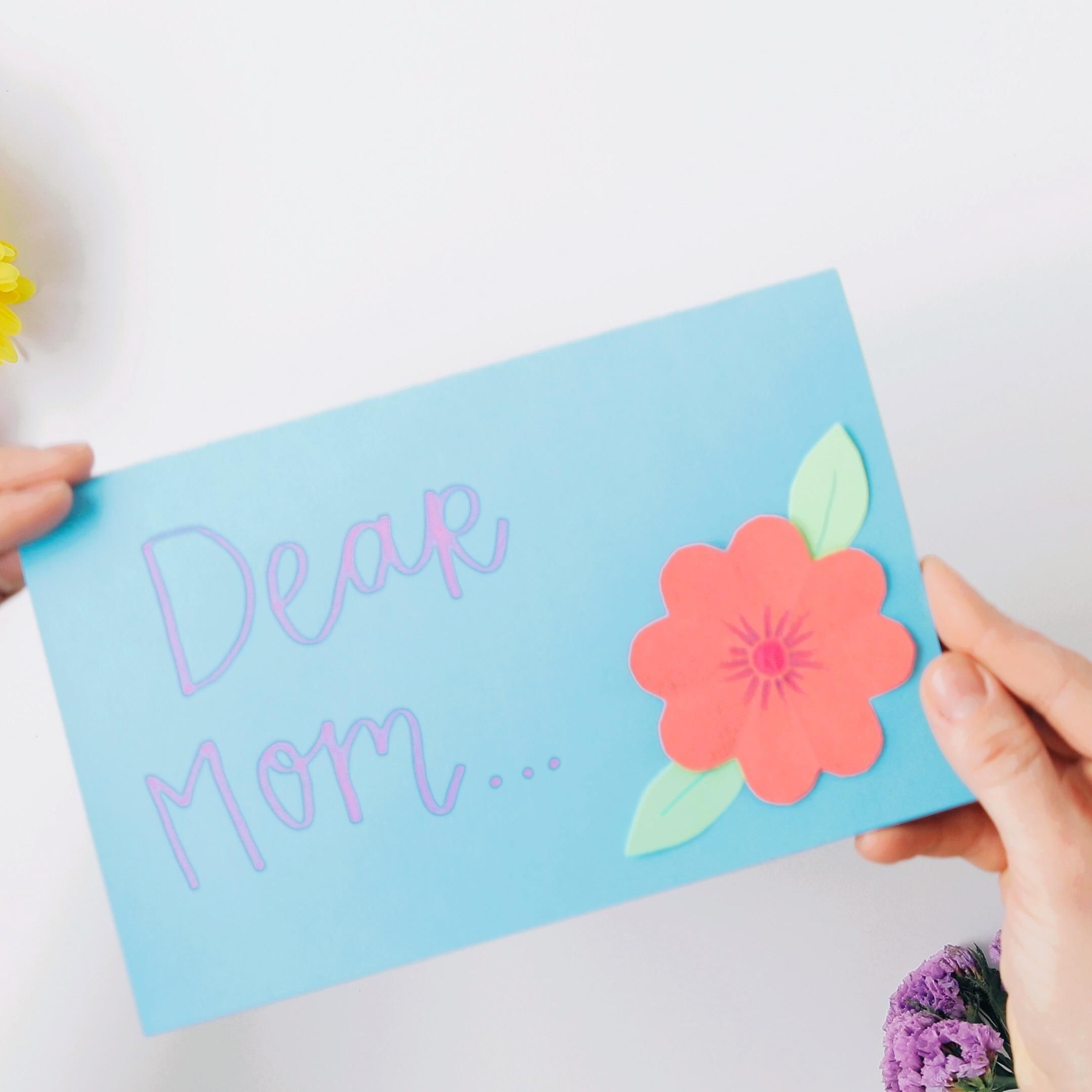 DIY Pop Up Card for Mom -   18 diy projects For Mom kids ideas