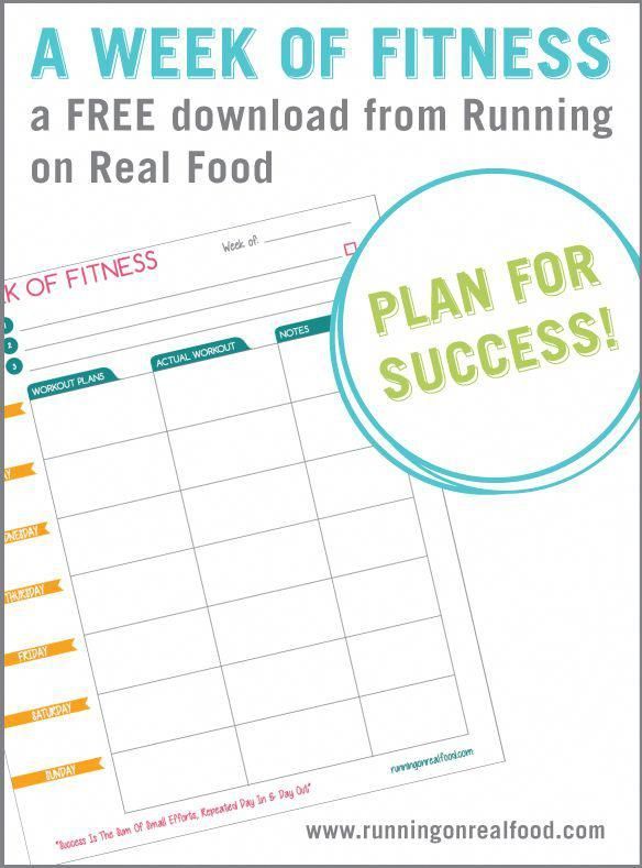Free Printable Workout Planner with Weekly Goal Planner -   18 fitness Routine planner ideas