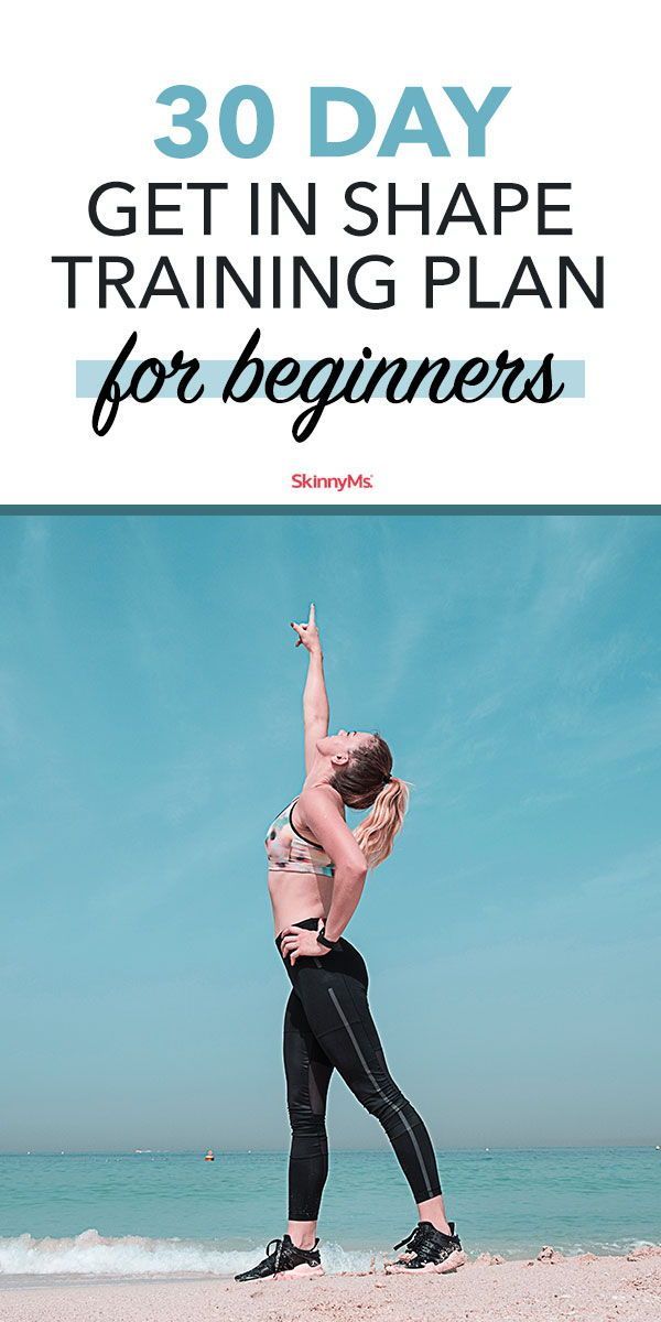 30-Day Get in Shape Training Plan for Beginners -   18 fitness Tips training ideas