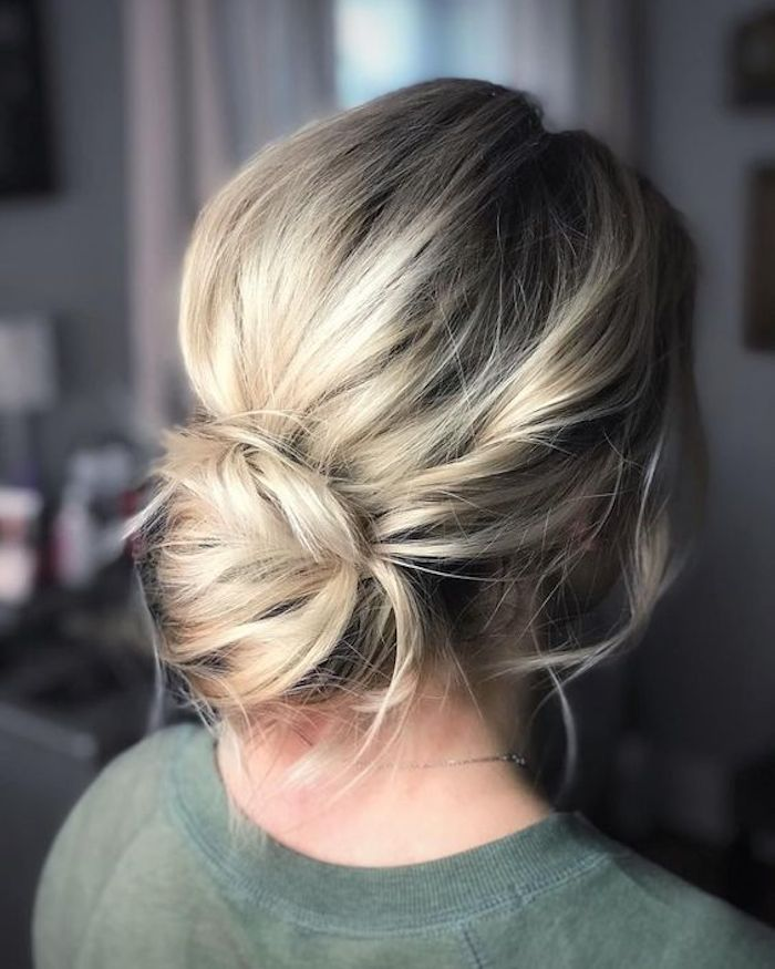 How to style the modern chignon wedding updo - -   18 hair Bridesmaid how to ideas