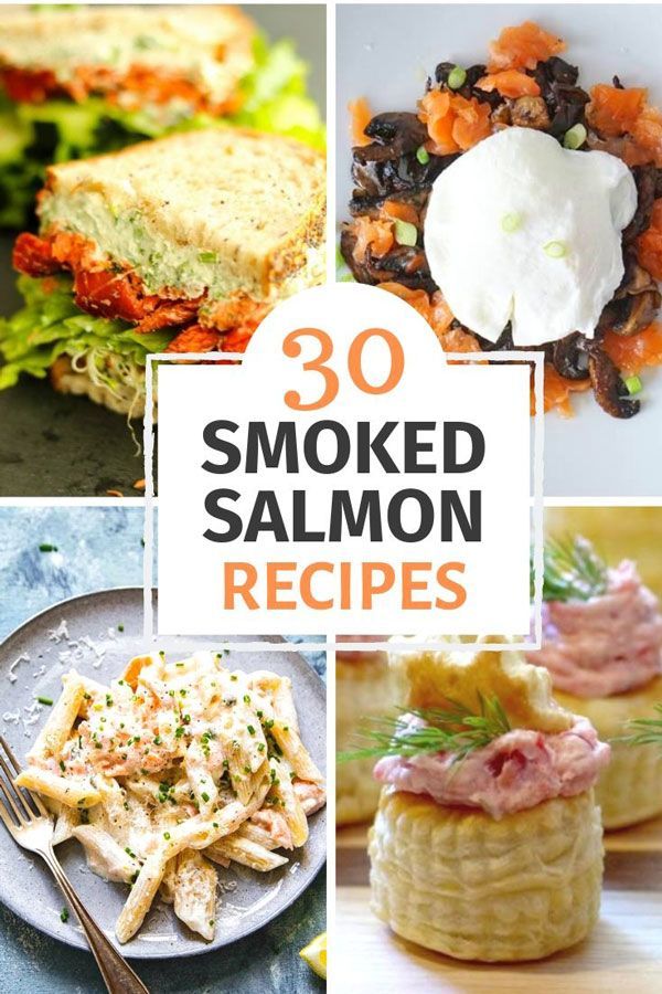 30 Smoked Salmon Recipes You'll Love! -   18 healthy recipes Salmon appetizers ideas