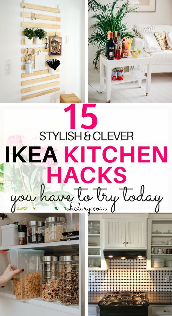 15 IKEA Kitchen Hacks You Don't Want to Miss Out On -   18 room decor Ikea kitchens ideas