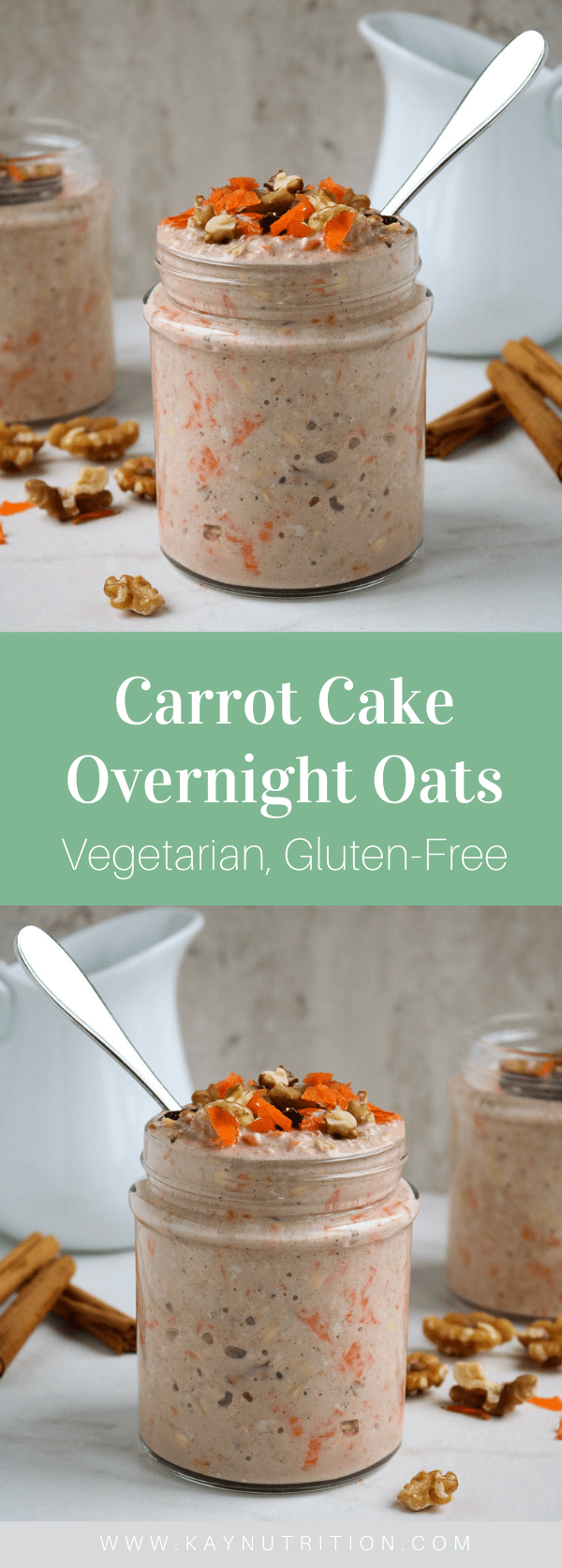 Carrot Cake Overnight Oats -   Food