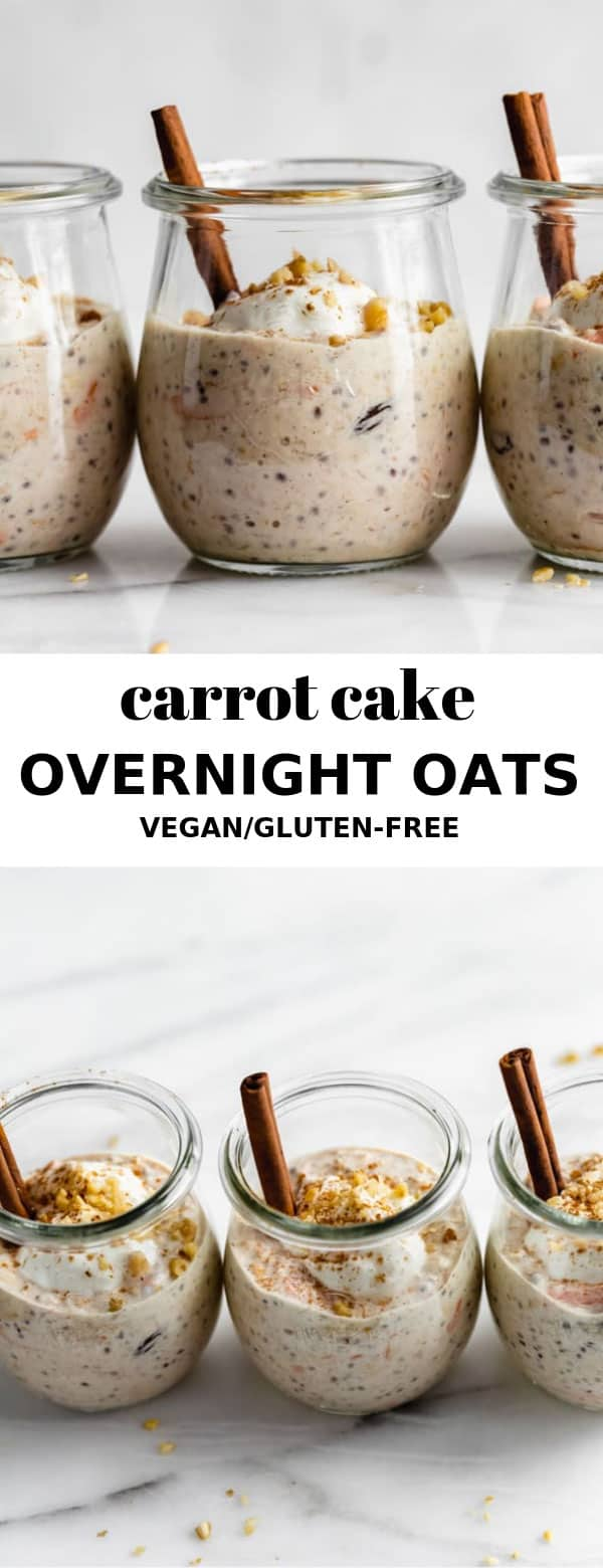 Carrot Cake Overnight Oats -   19 cake Healthy overnight oats ideas