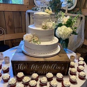 Rustic Cake Stand, Custom Cake Stand, Rustic Wedding -   19 cake Mini wedding ideas