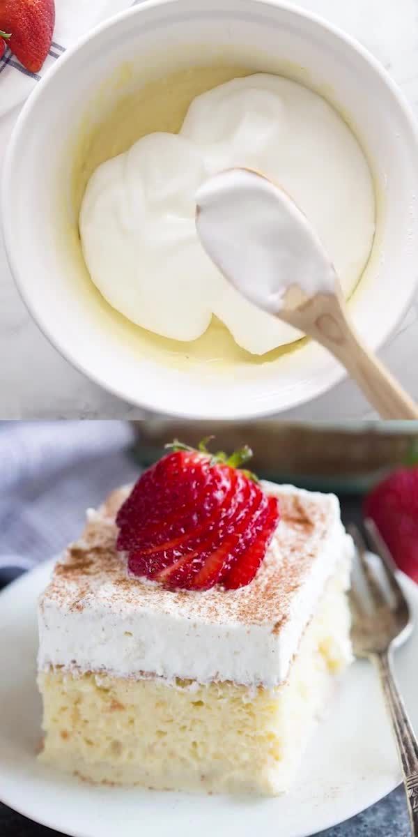 Tres Leches Cake -   19 desserts Sweets simple ideas