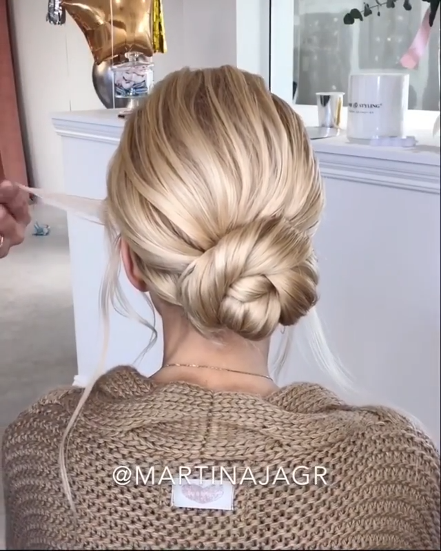 Low bun bridal Updo -   9 hairstyles Long step by step ideas