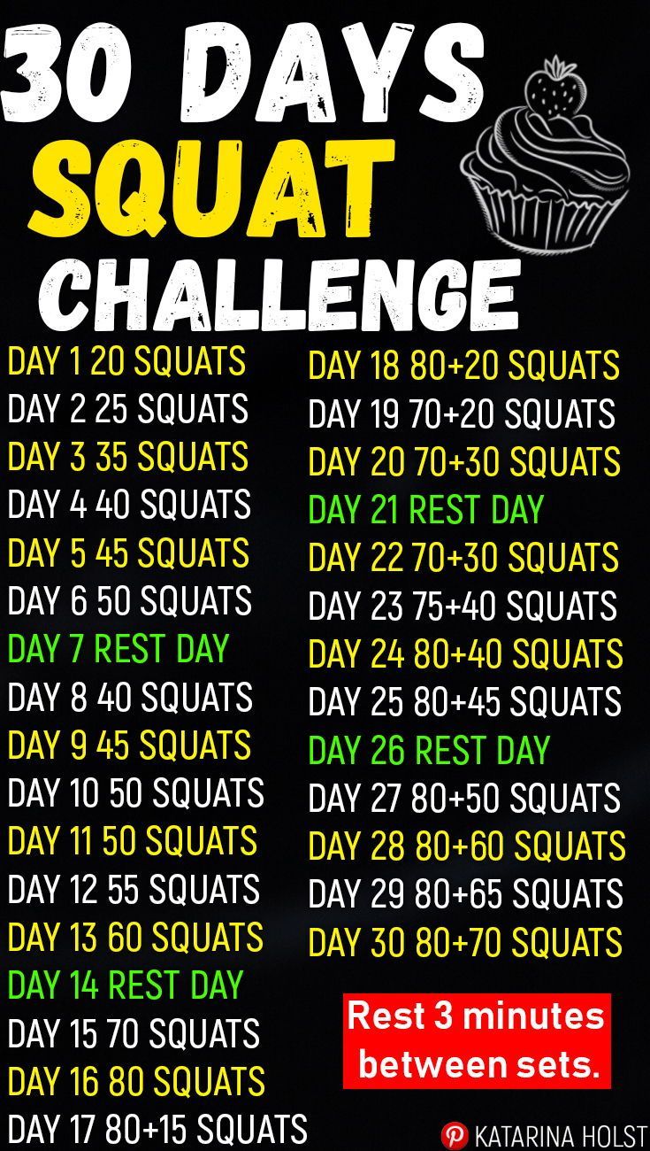 30 Days Squat Challenge -   10 diet Before And After squats ideas