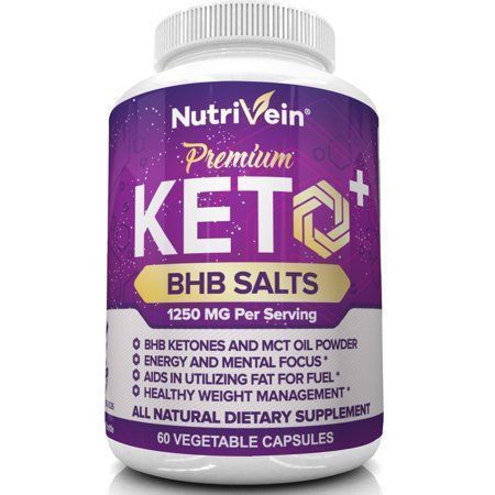 Nutrivein Premium Keto Weight Loss Supplement, 1250 mg, 60 Capsules - Walmart.com -   10 diet Pills weightloss ideas