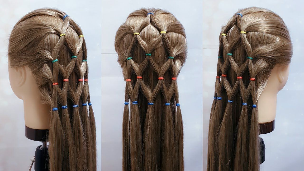 Peinados para Fiesta Semirecogido F?cil y Colorido - Belleza sin Limites -   12 hairstyles Semirecogido paso a paso ideas
