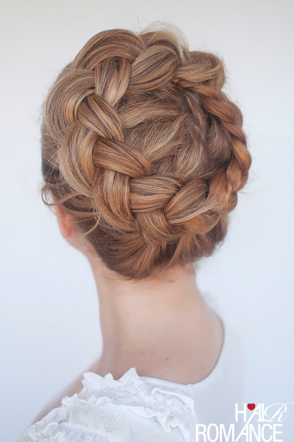 New braid tutorial - the high braided crown hairstyle - Hair Romance -   13 hairstyles Braided tutorial ideas