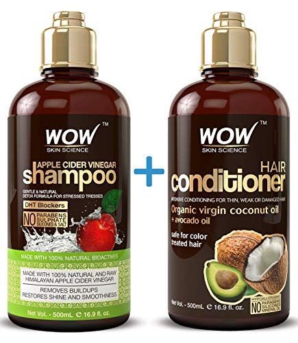 WOW Apple Cider Vinegar Shampoo & Hair Conditioner Set Now $19.90 (Was $35)**RARE** -   14 hair Thin apple cider ideas