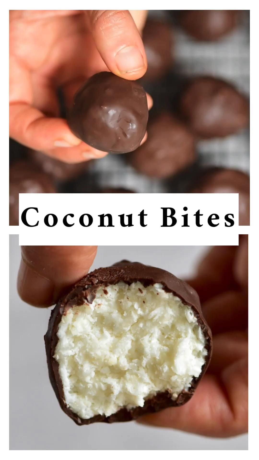 Coconut Bliss Bites -   15 desserts Healthy coconut ideas