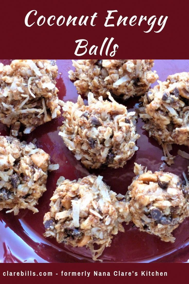 Coconut Energy Balls - Clare Bills -   15 desserts Healthy coconut ideas