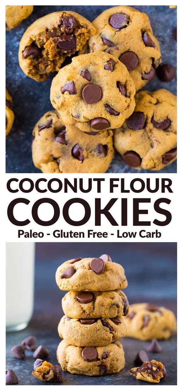 Coconut Flour Cookies -   15 desserts Healthy coconut ideas