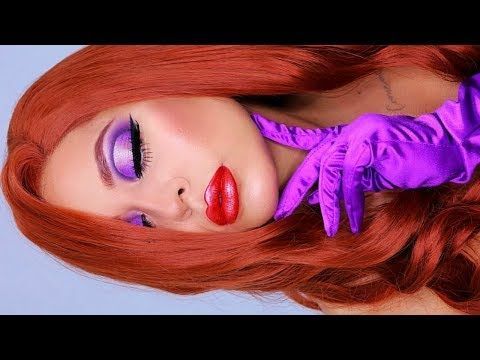 Sexy Glam Jessica Rabbit Makeup Tutorial | Halloween Makeup 2018 -   15 makeup 2018 fall ideas