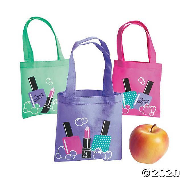 Mini Spa Party Tote Bags | Oriental Trading -   15 makeup Party kids ideas