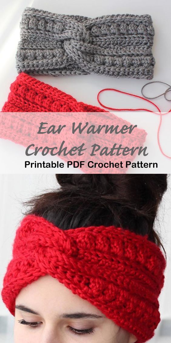 Make a Cozy Ear Warmer -   16 DIY Clothes Winter ear warmers ideas