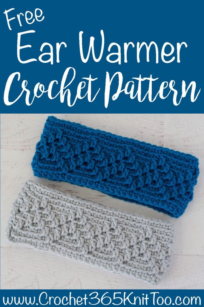 Michigan Mountain Crochet Ear Warmer - Crochet 365 Knit Too -   16 DIY Clothes Winter ear warmers ideas