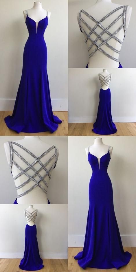 Royal Blue Prom Dress For Teens, Prom Dresses, Graduation School Party Gown cg982 -   16 dress For Teens long ideas
