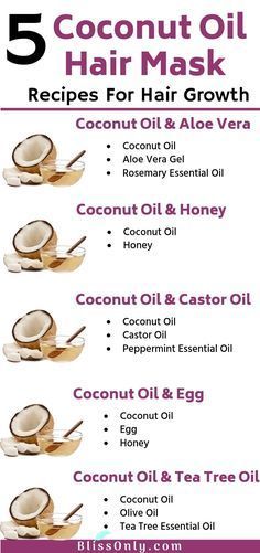 Coconut Oil For Hair -   16 hair Treatment frizzy ideas