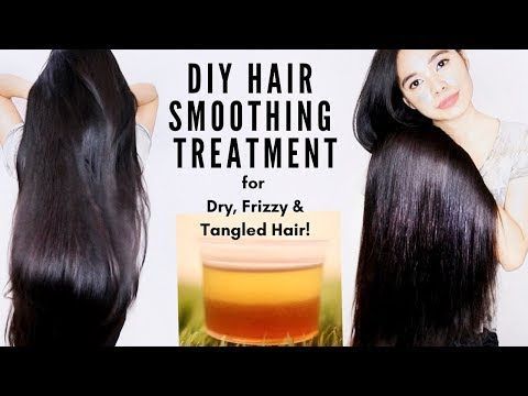 DIY Smoothing Hair Treatment At Home For Very Tangled Hair -Frizzy & Dry Hair Remedy-Beautyklove -   16 hair Treatment frizzy ideas