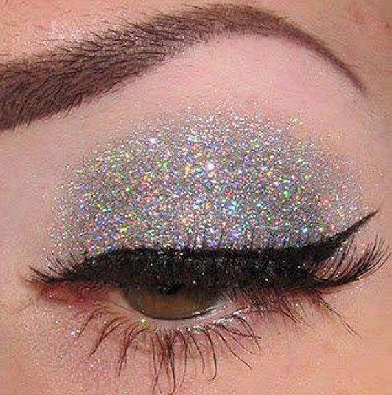 Tiara Silver Holographic Glitter -   16 makeup Glitter glue ideas