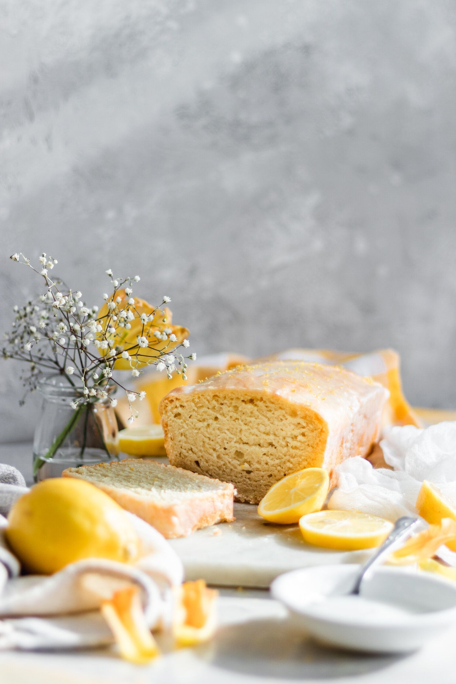 Vegan Lemon Pound Cake — Murielle Banackissa -   17 cake Lemon photography ideas