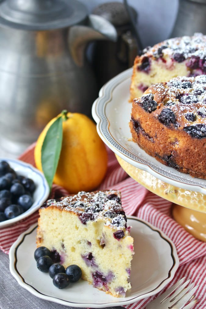 Blueberry Lemon Ricotta Tea Cake -   17 cake Lemon photography ideas