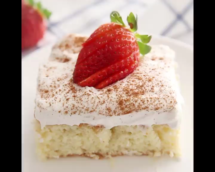 Tres Leches Cake -   17 desserts Mexican simple ideas