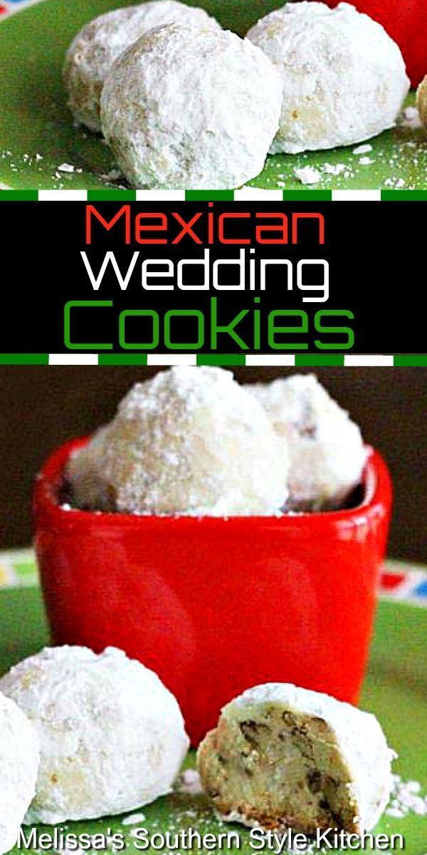 Mexican Wedding Cookies -   17 desserts Mexican simple ideas