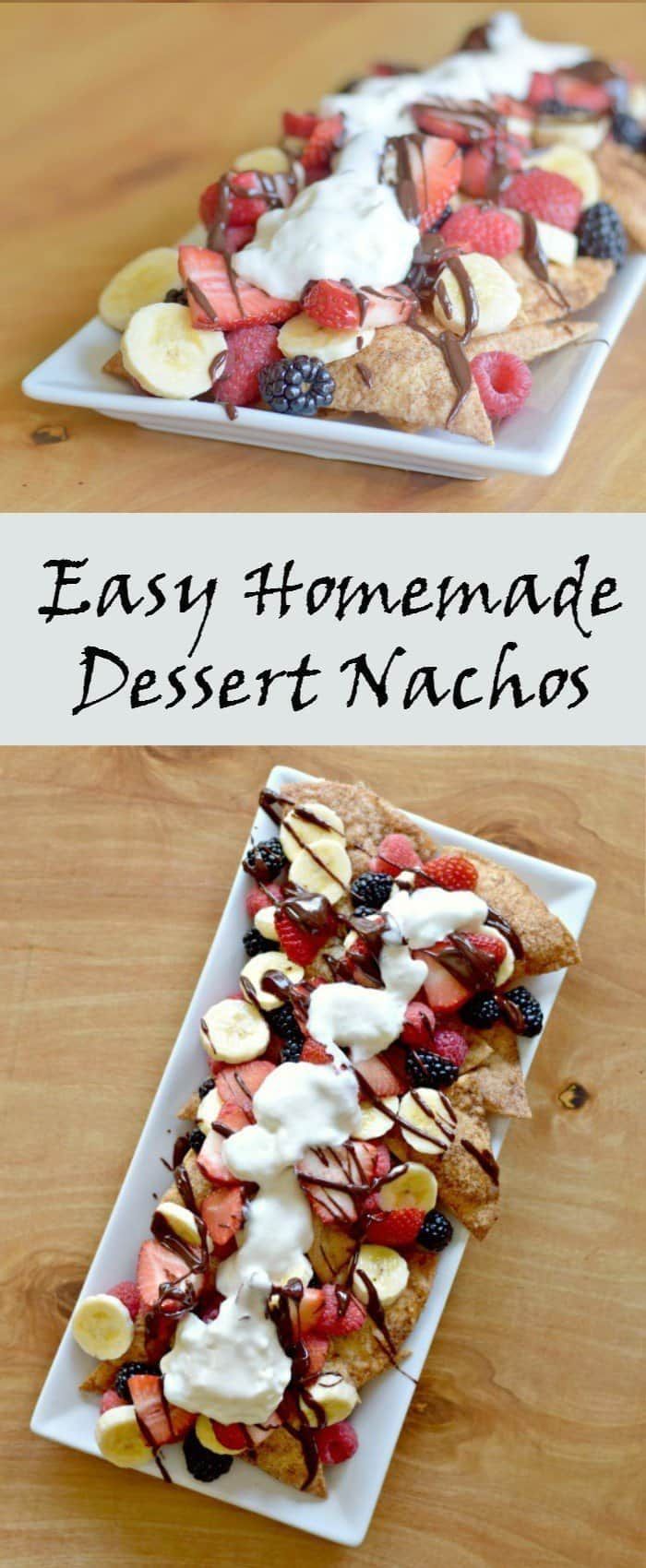 Dessert Nachos: Simple and Light Recipe with a Mexican Twist -   17 desserts Mexican simple ideas