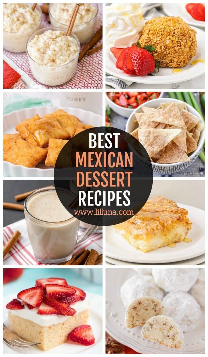BEST Mexican Desserts {Traditional + Creative} | Lil' Luna -   17 desserts Mexican simple ideas