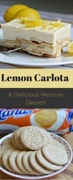 Lemon Carlota Recipe Easy Mexican Dessert To Please a Crowd -   17 desserts Mexican simple ideas