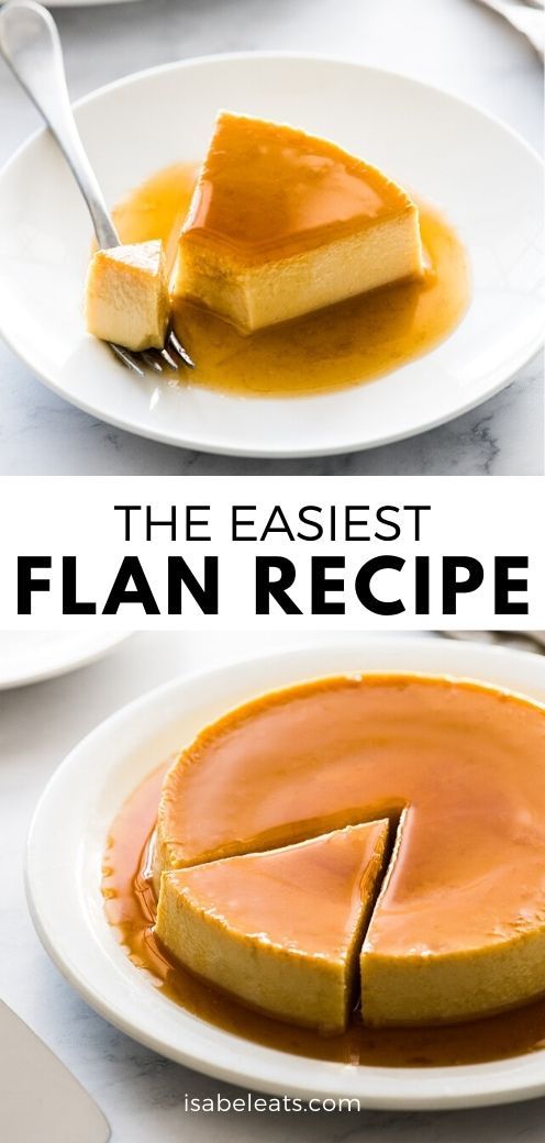 Easy Flan Recipe -   17 desserts Mexican simple ideas