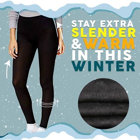Heat Fleece Winter Leggings -   17 dress Winter leggings ideas
