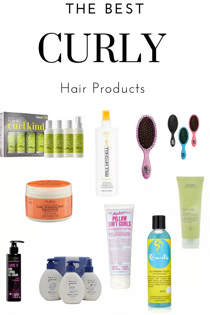 The Best Curly Hair Products - A + Life -   17 hair Products frizzy ideas
