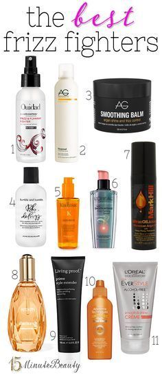 11 Great Anti-Frizz Hair Products - 15 Minute Beauty Fanatic -   17 hair Products frizzy ideas