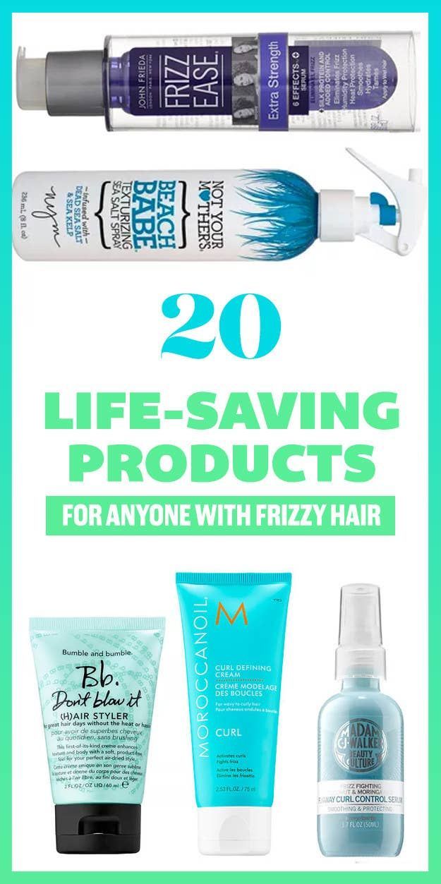 20 Life-Saving Products For Anyone With Frizzy Hair -   17 hair Products frizzy ideas