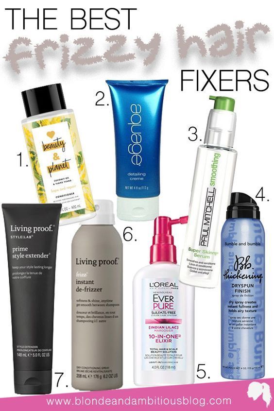 The Best FRIZZY HAIR Fixers To Beat The Summer Heat | Blonde & Ambitious Blog -   17 hair Products frizzy ideas